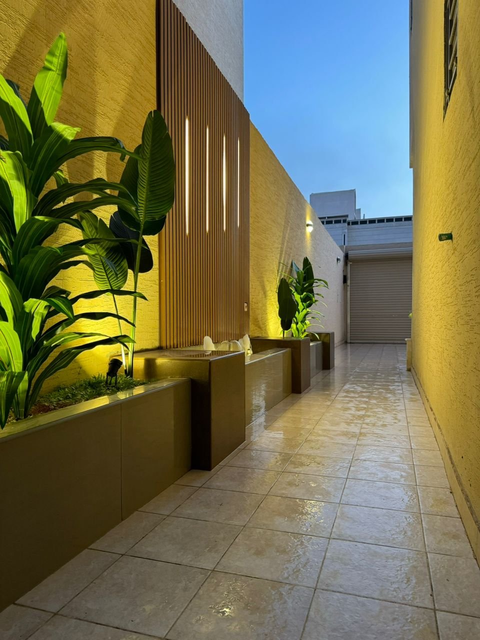 مشروع أحواض حدائق